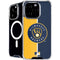 MLB Milwaukee Brewers Split iPhone 16 Pro MagSafe Case